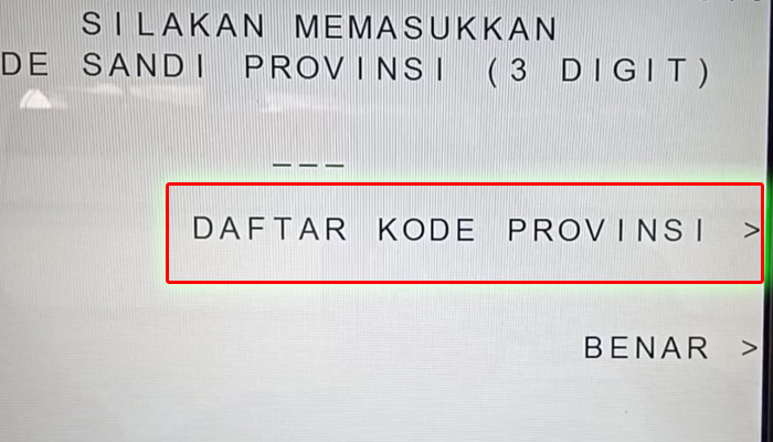 atm bca daftar kode provinsi