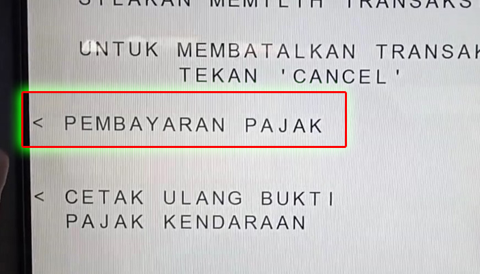 atm bca pembayaran pajak