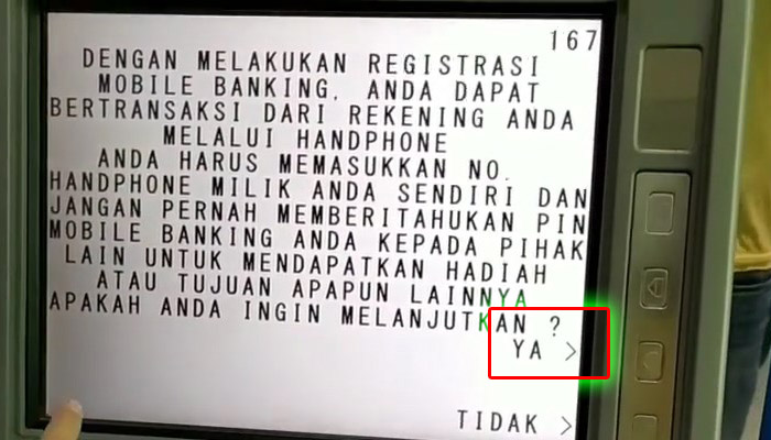 atm bca registrasi mobile banking