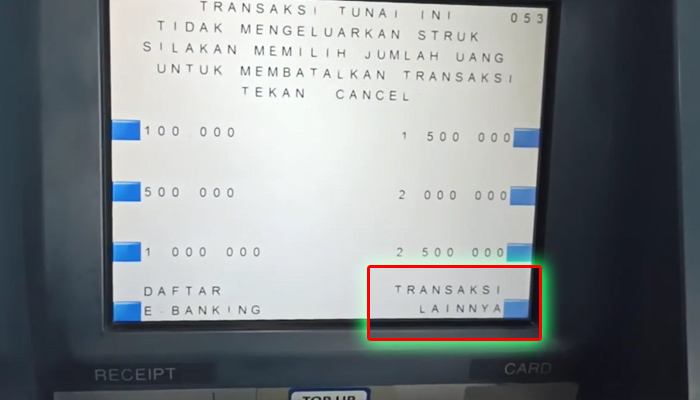 atm bca transaksi lainnya