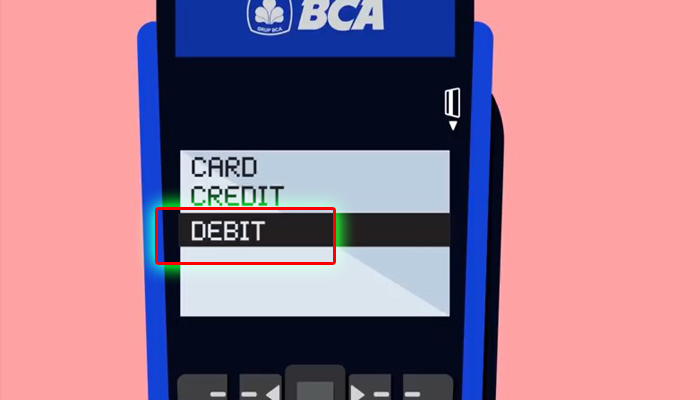 edc bca debit