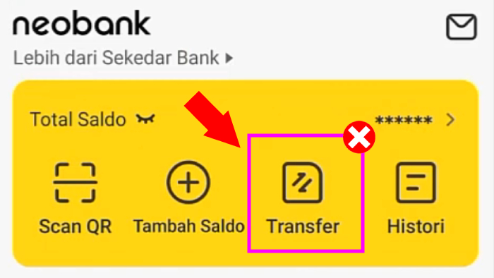 jangan pakai menu transfer untuk mengirim uang ke aplikasi ovo