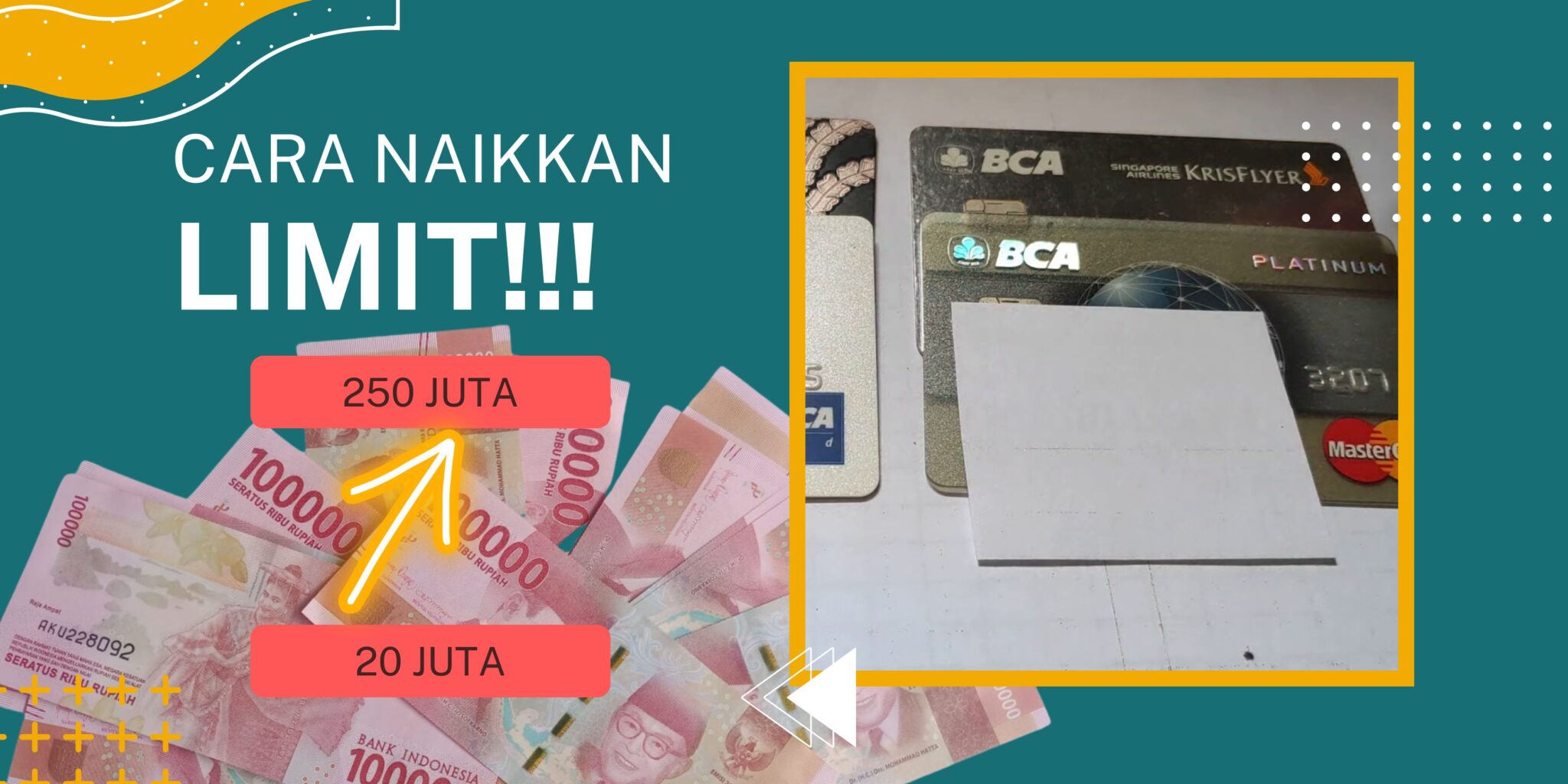 Cara Menaikkan Limit Kartu Kredit BCA via Online Baca Dulu Syaratnya!!
