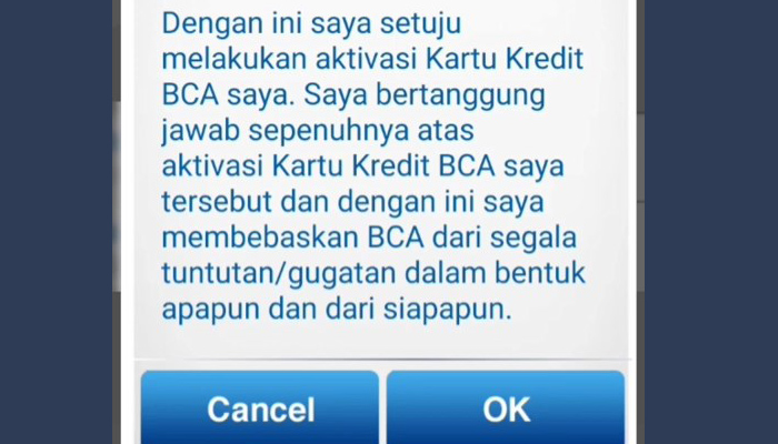 bca mobile syarat dan ketentuan kartu kredit