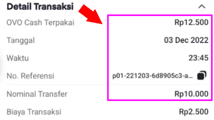 detail transaksi penting yang bisa bermanfaat kalau transfer bermasalah