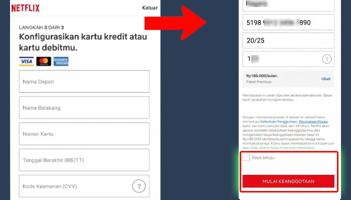 netflix konfigurasi kartu debit - mulai keanggotaan