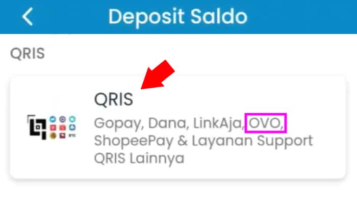 opsi top up qiosfin via qris