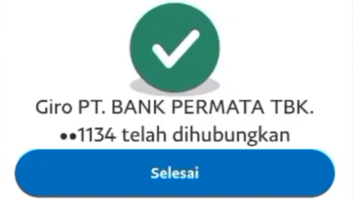 rekening bank permata berhasil ditambahkan ke paypal