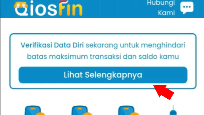 verifikasi data diri untuk menghindari batas maksimum transaksi dan saldo