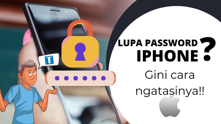 Cara Mengatasi iPhone Lupa Password