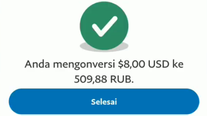 konversi usd ke rub berhasil