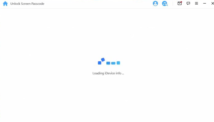 lockwiper loading idevice info