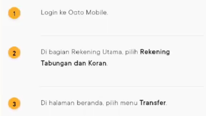 petunjuk transfer bank jago untuk aplikasi octo mobile cimb niaga 1