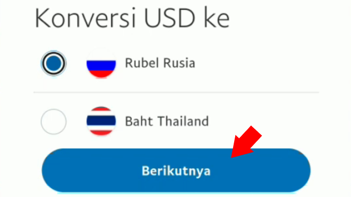 tap tombol berikutnya konversi usd ke rebel rusia