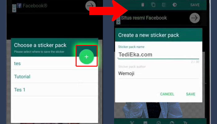wemoji create sticker pack - sticker pack name