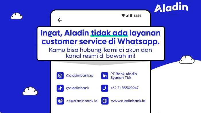 FAQ Kode Transfer untuk Bank Aladin Syariah