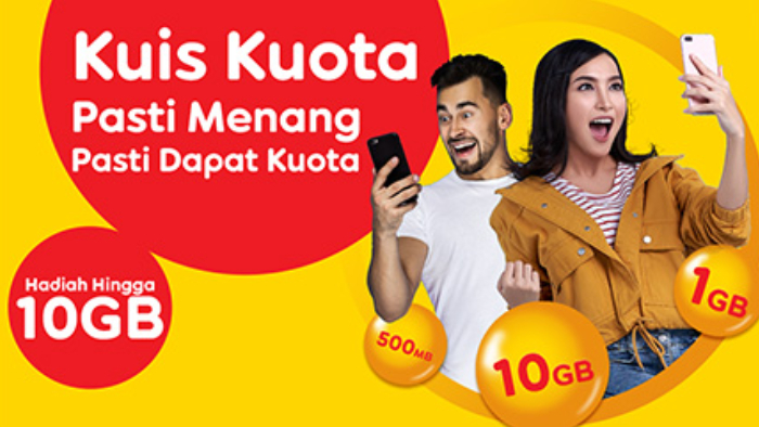 Gratis Kuota Tanpa Kode dengan Kuis Indosat