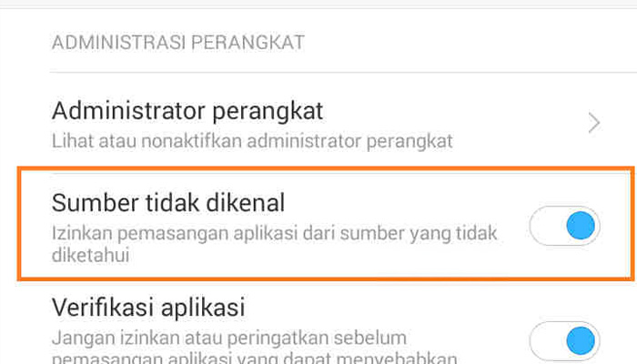 smartphone sumber tak dikenal