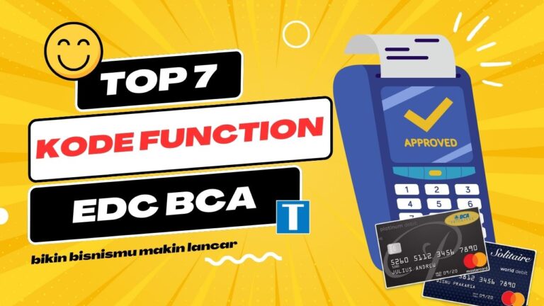 Kode Function Mesin EDC BCA