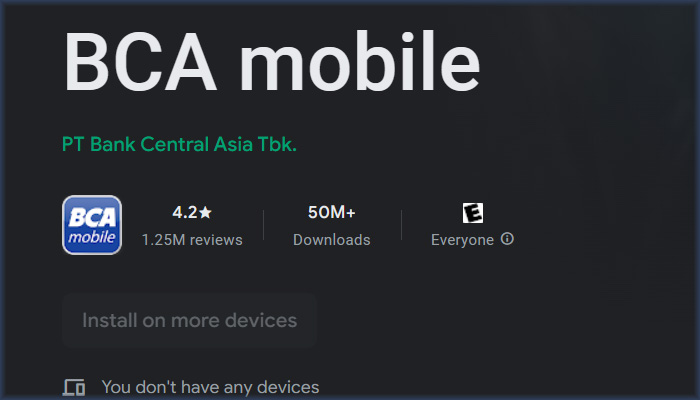 bca mobile