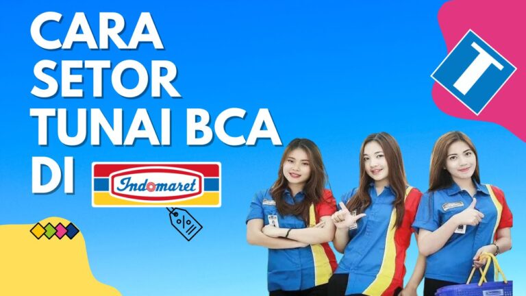 Cara Setor Tunai BCA di Indomaret