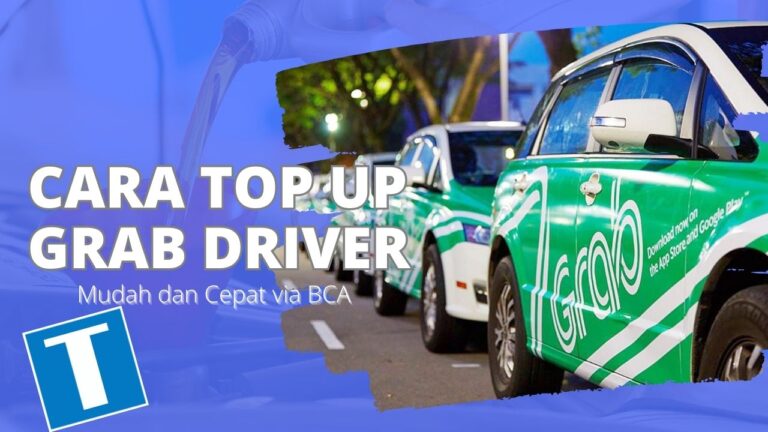 Top Up Grab Driver Via BCA