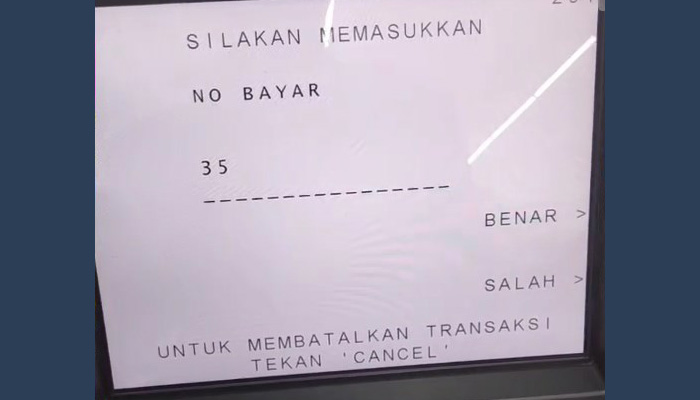 atm bca nomor bayar baf