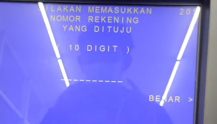 atm bca nomor rekening tujuan