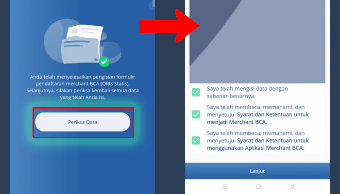 merchant bca periksa data - syarat dan ketentuan