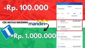 Cek Mutasi Mandiri