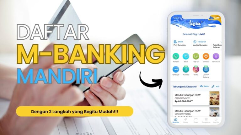 Daftar m-Banking Mandiri