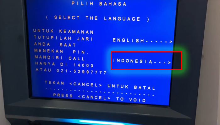 atm mandiri indonesia