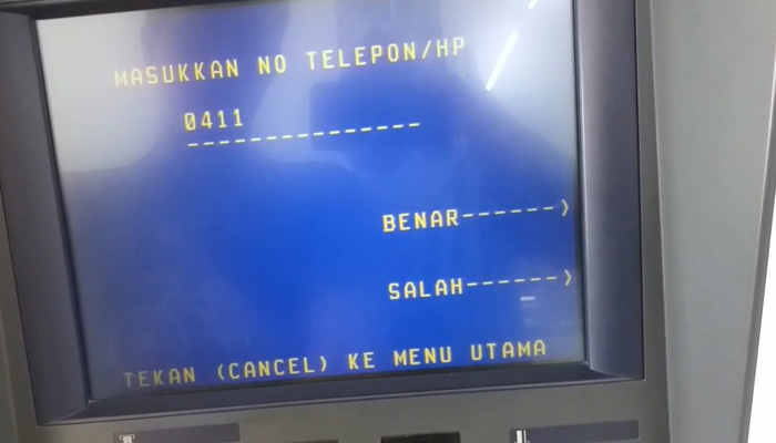 atm mandiri nomor telepon indihome