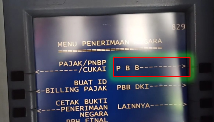 atm mandiri pbb