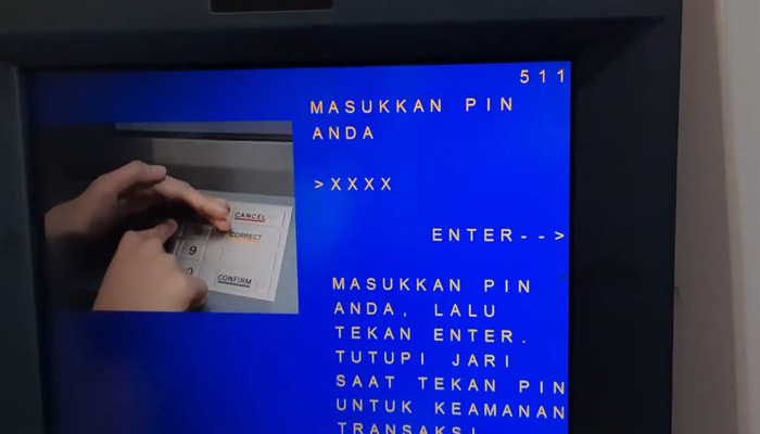 atm mandiri pin