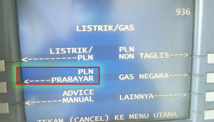 atm mandiri pln prabayar