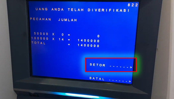 atm mandiri lanjutkan setor tunai