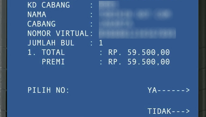 atm mandiri total pembayaran bpjs kesehatan