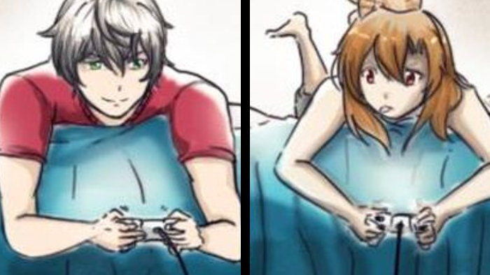 foto profil anime couple gaming