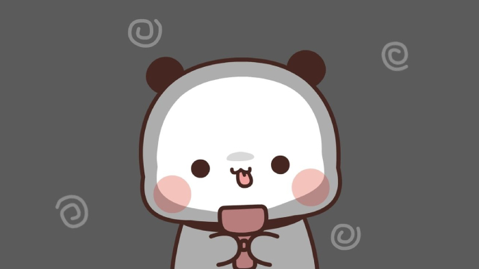 kartun lucu buat pp wa panda