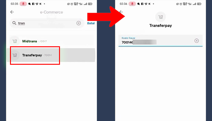 mandiri livin transferpay