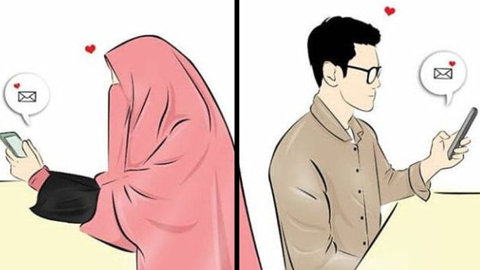 pp wa couple pasangan terpisah islami