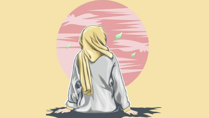 pp wa sad girl aesthetic hijab