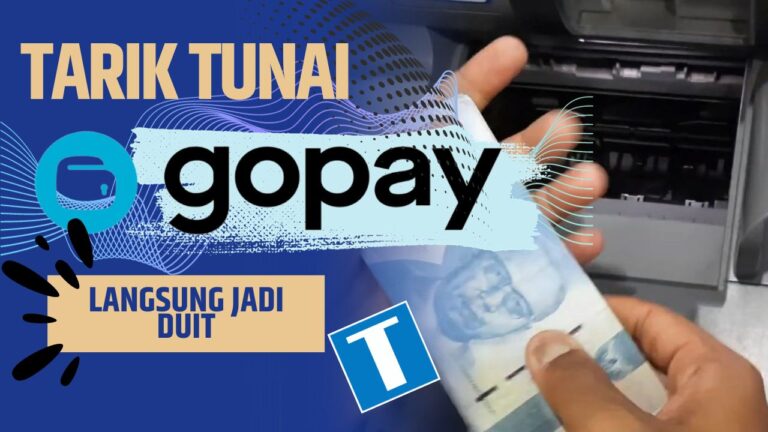 Cara Tarik Tunai Gopay