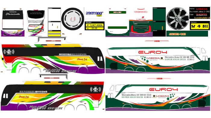 Livery BussID SHD