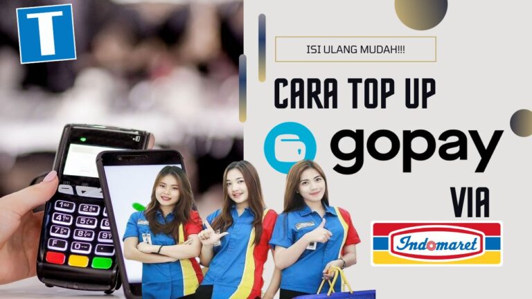 Top Up Gopay di Indomaret