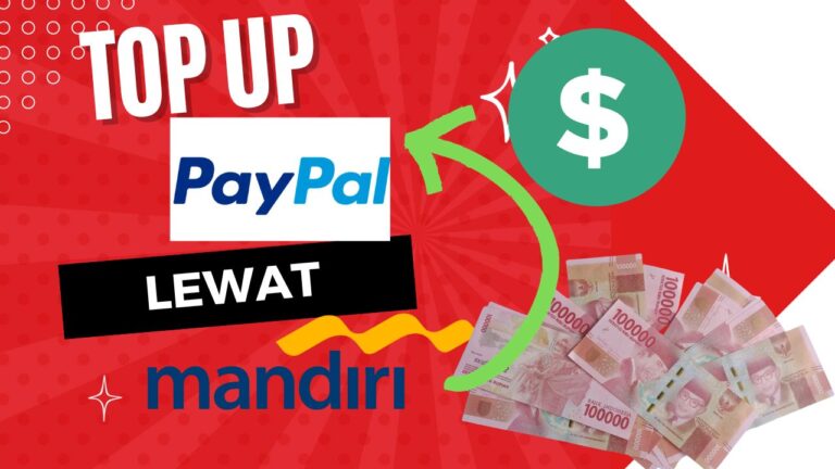 Top Up Paypal Mandiri