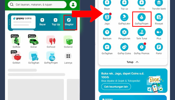 gopay eksplor - gopaypinjam