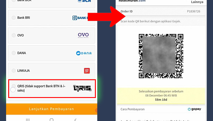 hotel murah qris