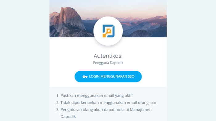 login via situs ptk datadik